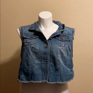 Denim vest